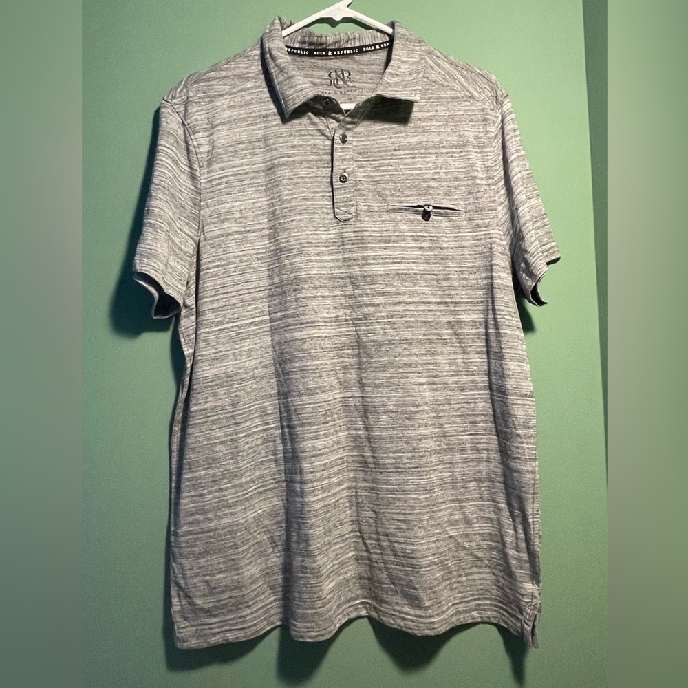 Rock& Republic polo, style shirt, size, XL